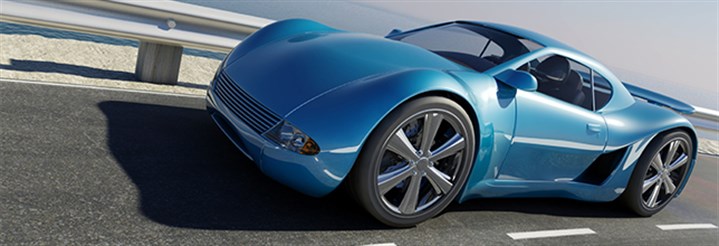 Window Tinting Blacktown Blue Sports Car Header