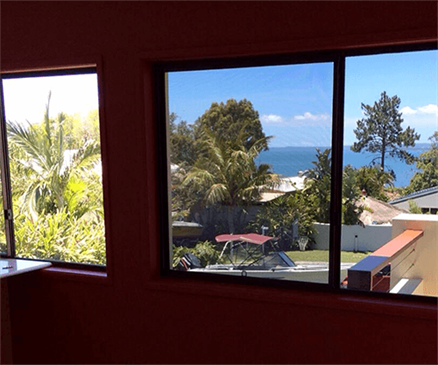 Sun Control Window Film - image of installed film